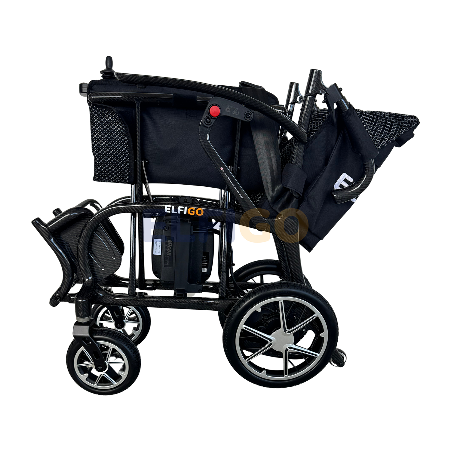 Ultra-Lite Carbon Electric Powered Motorised Wheelchair (11.7 kg)