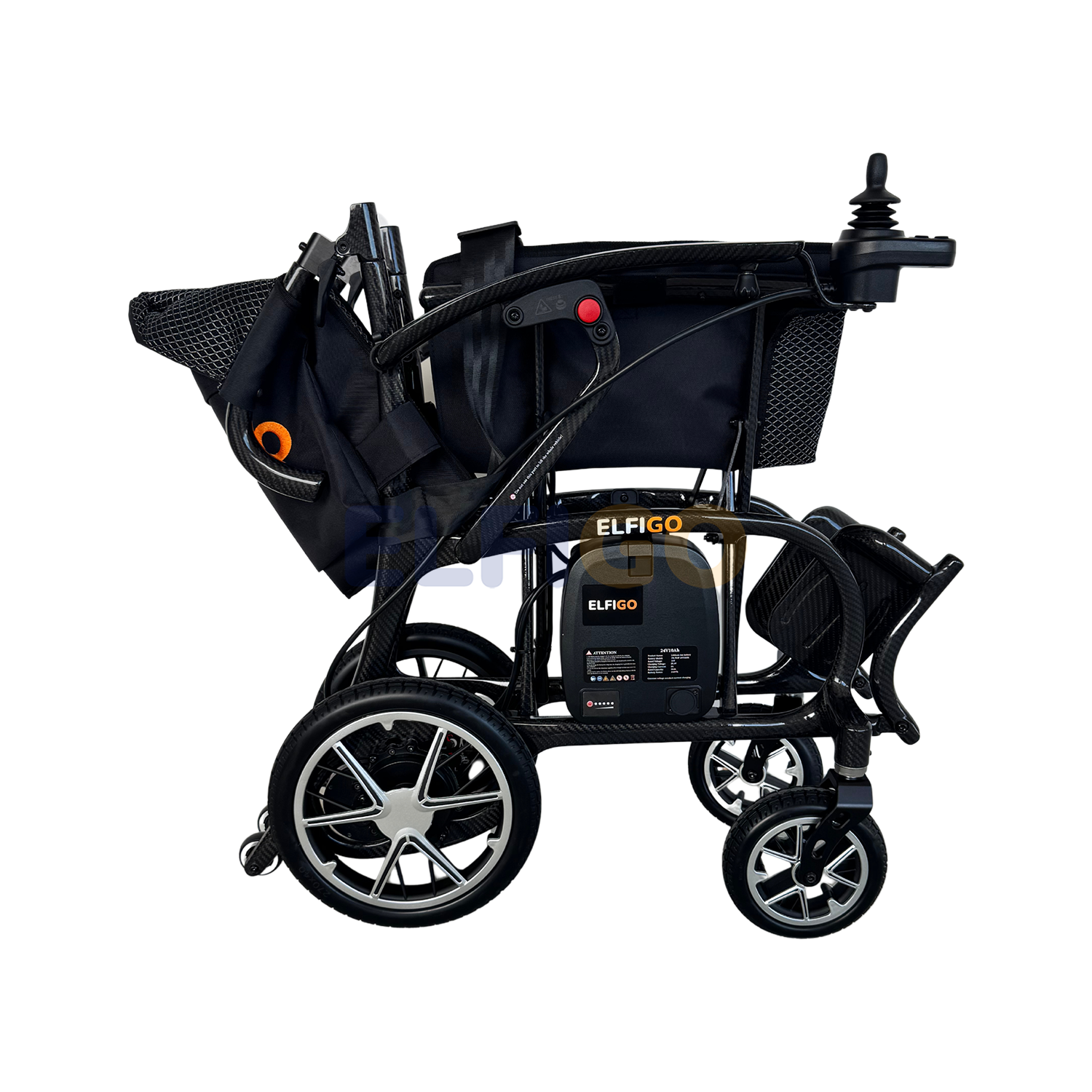 Ultra-Lite Carbon Electric Powered Motorised Wheelchair (11.7 kg)