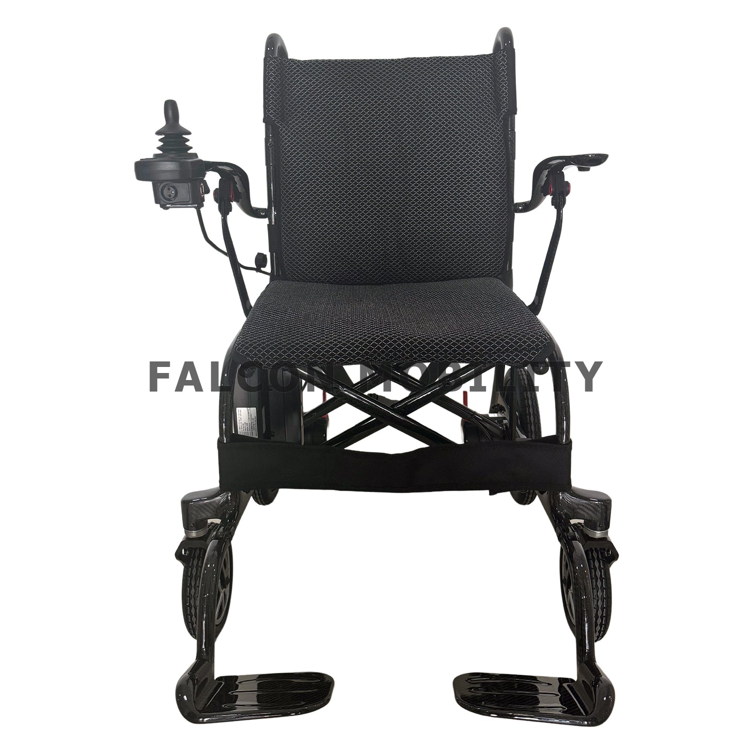 Ultra-Lite Carbon Motorised Wheelchair (11.7 kg) Front facing