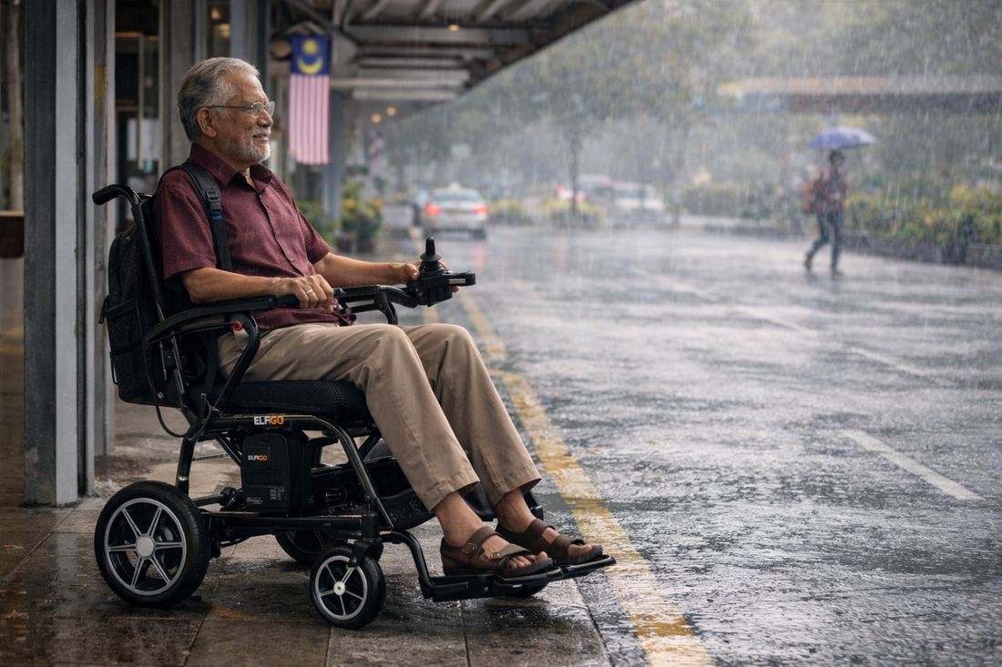 Rainy Season Mobility in Malaysia: How Electric Wheelchair Users Stay Safe During Wet Weather