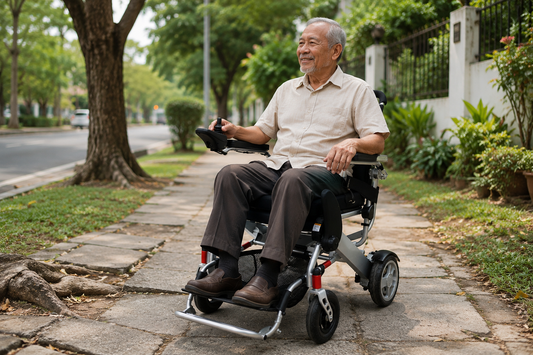 Can Electric Wheelchairs Handle Malaysia's Uneven Pavements?