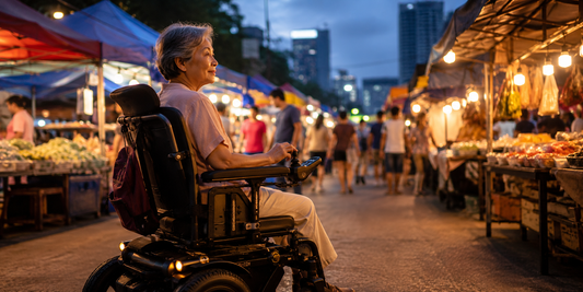 Can Electric Wheelchair Users Visit Malaysian Night Markets Comfortably? A Practical Guide