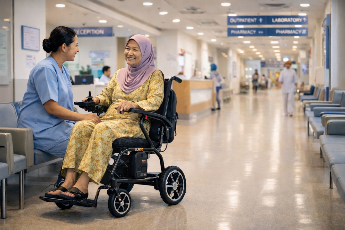 Hospital Visits Made Easier: Choosing an Electric Wheelchair for Malaysia’s Clinics &amp; Medical Centres