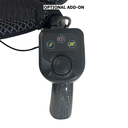 Ultra-Lite Carbon BW Electric Powered Motorised Wheelchair PMA (13.3 kg) Attendant Controller