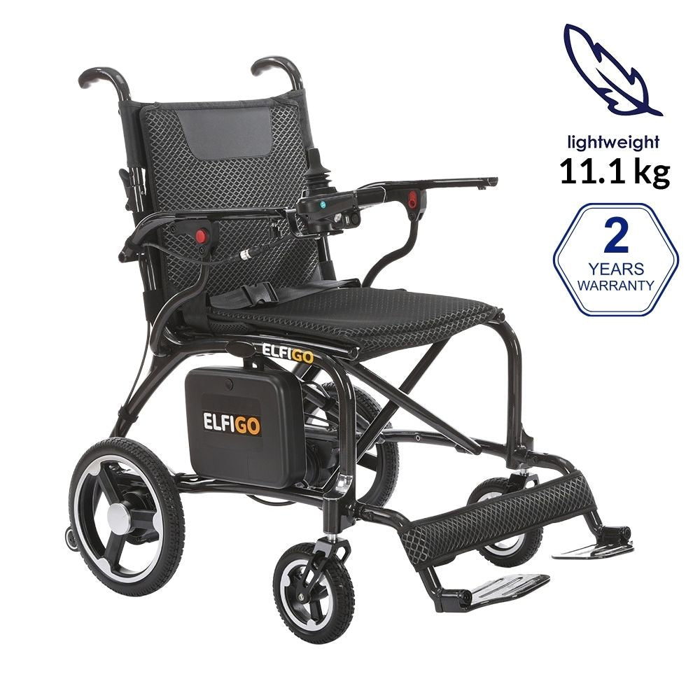 Ultra-Lite Carbon V2 Electric Powered Motorised Wheelchair PMA (11.1 kg)(2 Years Warranty!)